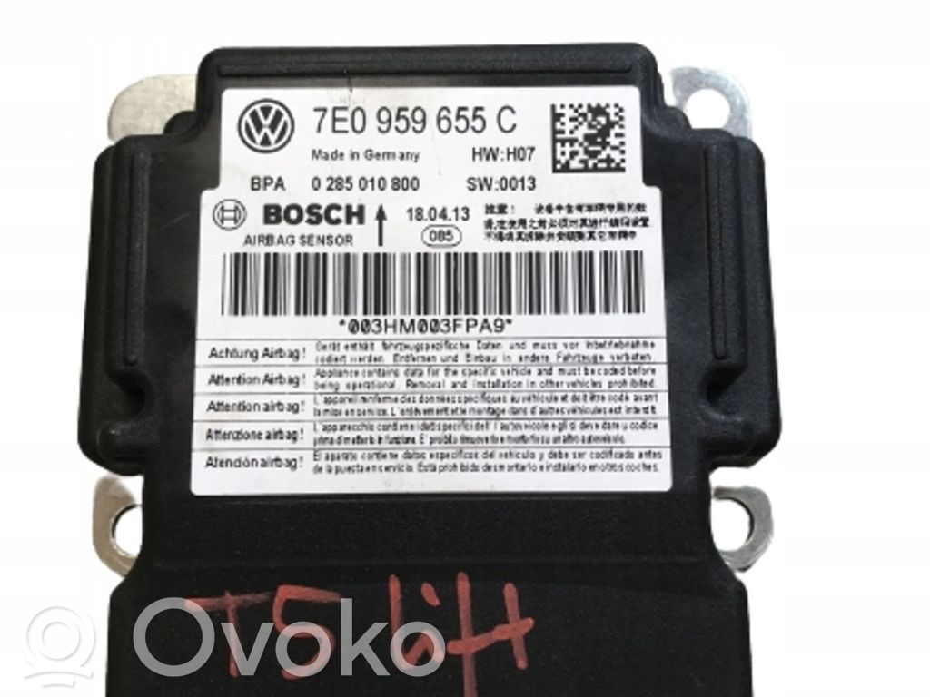 Volkswagen Transporter - Caravelle T5 Airbag set 