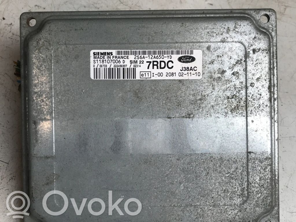 Ford Fiesta Engine control unit/module 