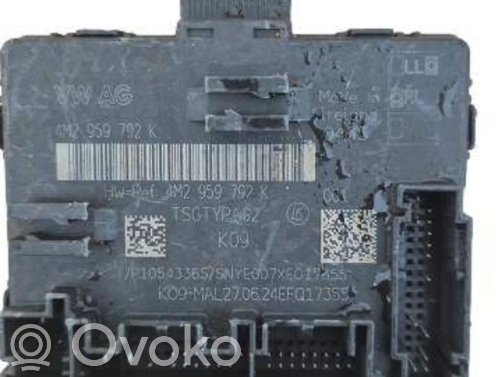 Audi A6 S6 C8 4K Unidad de control/módulo de la puerta 
