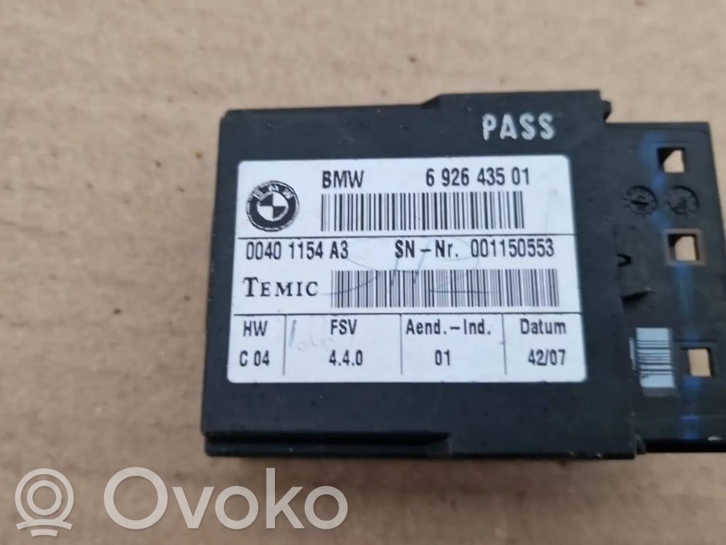 BMW 5 E60 E61 Module de commande de siège 