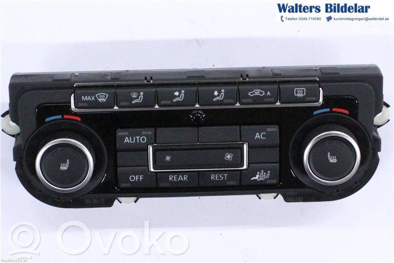 Volkswagen Sharan Panel klimatyzacji 