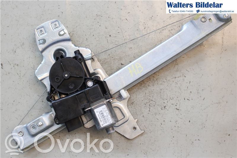 Citroen C5 Takaoven ikkunan nostomoottori 