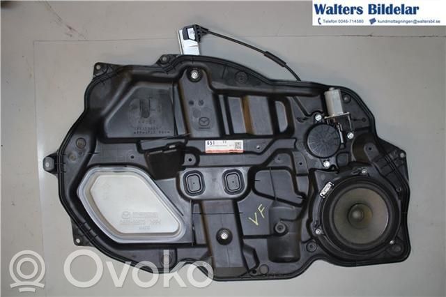 Mazda 2 Regulador de puerta delantera con motor 