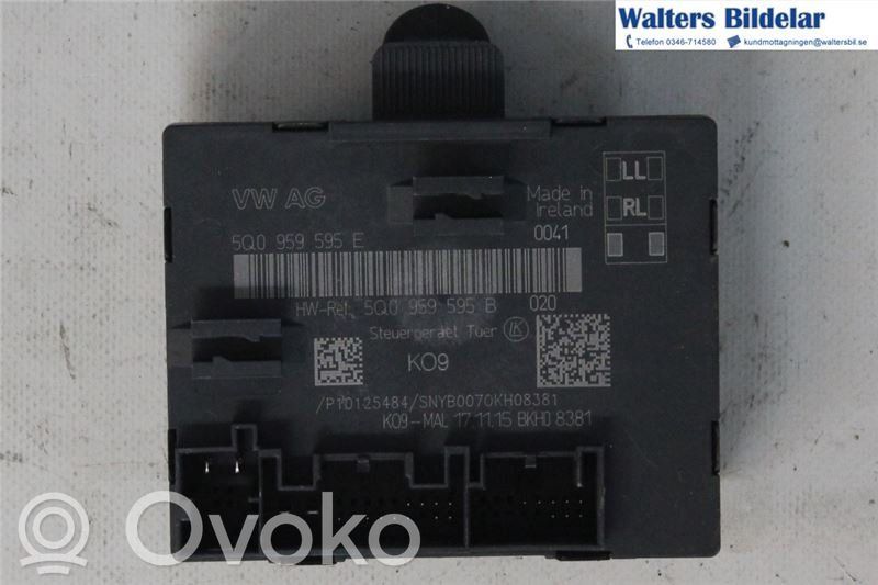 Door control unit/module   5Q0959595E,5Q0959595B,5Q0959595B
