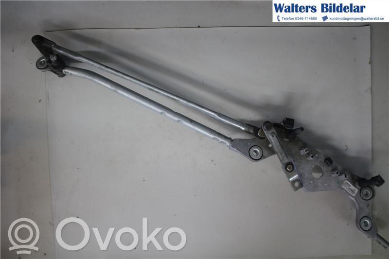 Volkswagen Touareg II Mechanizm wycieraczek szyby przedniej / czołowej 