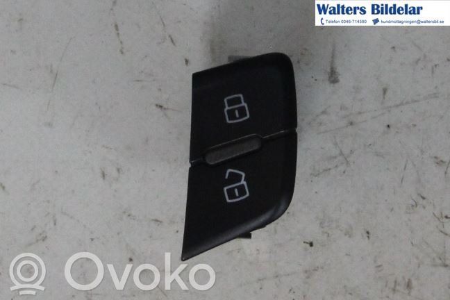 Audi A5 8T 8F Botón interruptor de bloqueo de puertas 
