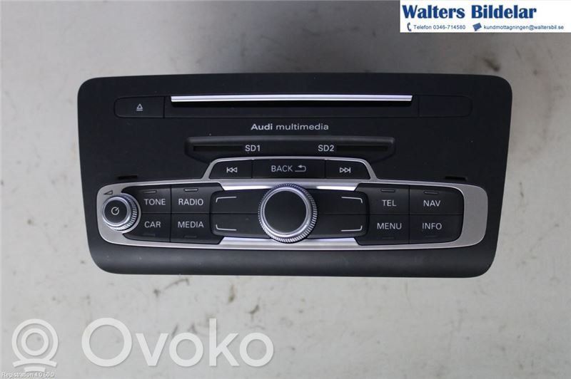 Audi A1 Unità principale autoradio/CD/DVD/GPS 