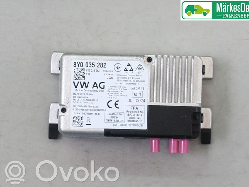 Audi A3 8Y Autres unités de commande / modules 