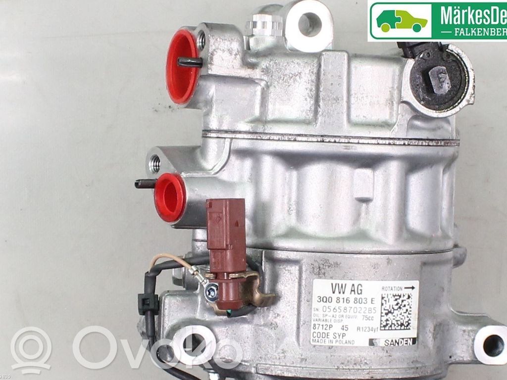 Volkswagen PASSAT B8 Compresor (pompă) aer condiționat (A/C) 