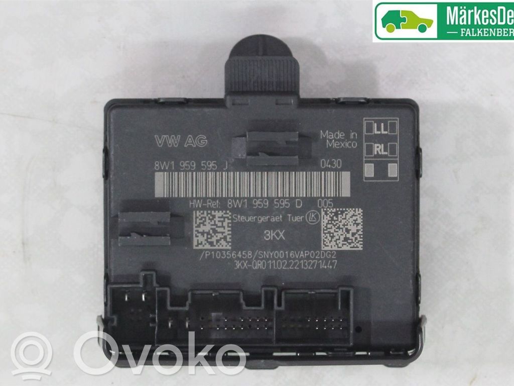 Audi Q5 SQ5 FY Centralina/modulo portiere 