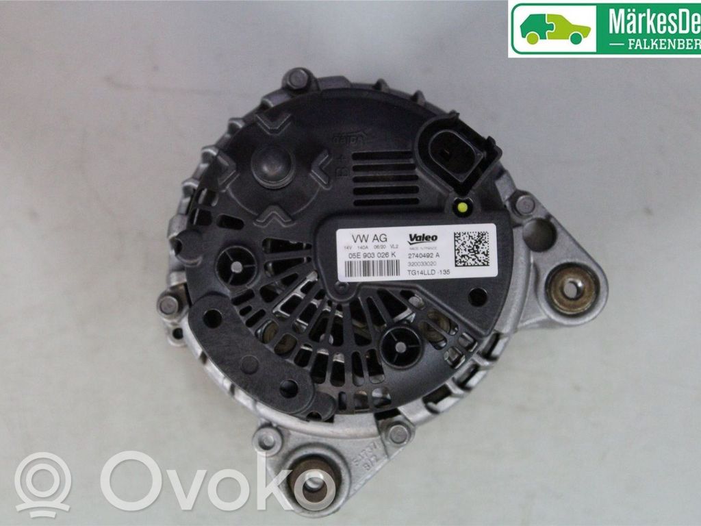 Skoda Octavia Mk3 (5E) Generator/alternator 