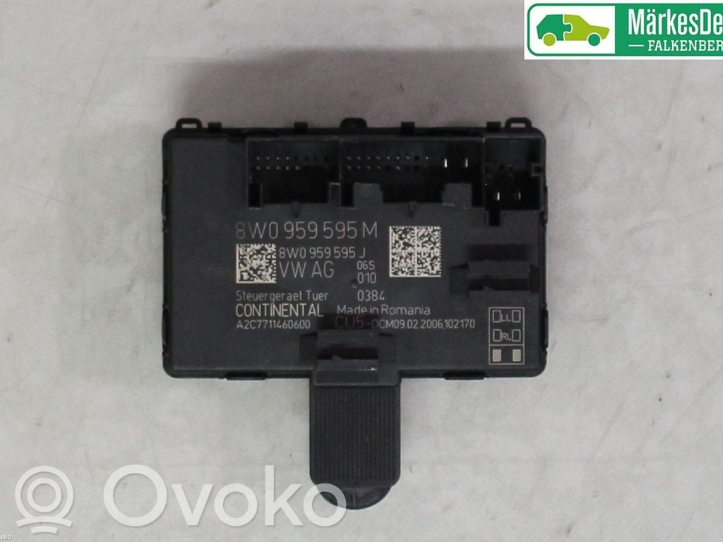Unité de commande module de porte   8W0959595M,8W0959595M,8W0959595M
