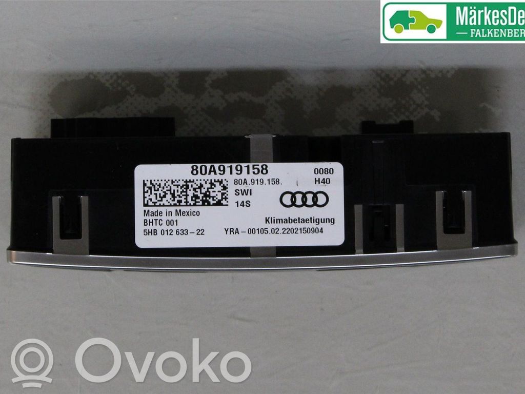 Audi Q5 SQ5 FY Centralina del climatizzatore 