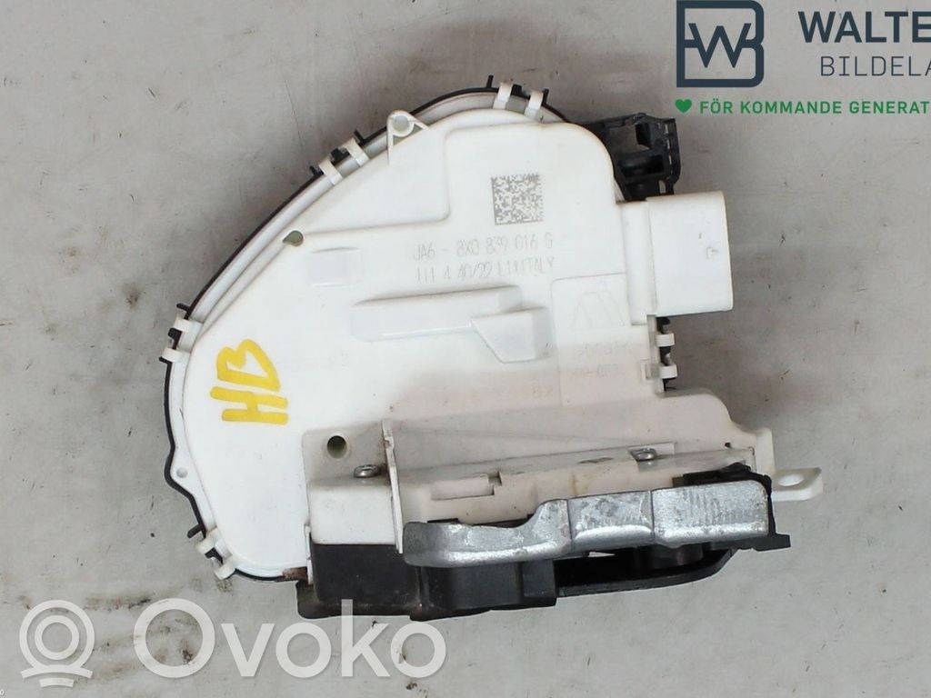 Audi A4 S4 B9 8W Serratura portiera posteriore 