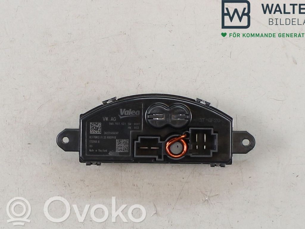 Volkswagen Tiguan Motor aerotermă/rezistor ventilator