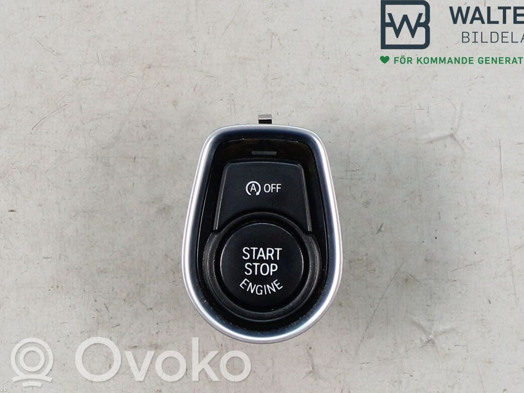 BMW 3 F30 F35 F31 Interruttore a pulsante start e stop motore 