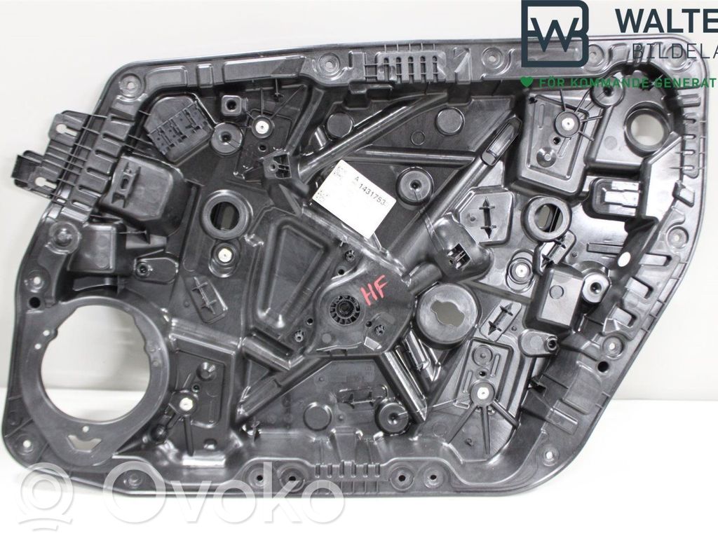 Mercedes-Benz A W177 Meccanismo di sollevamento del finestrino anteriore senza motorino 