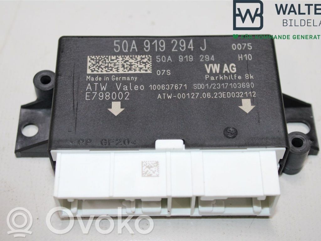 Skoda Fabia Mk4 (6VA) Centralina/modulo sensori di parcheggio PDC