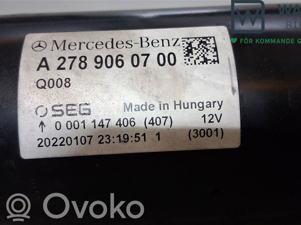 Mercedes-Benz C W205 Electromotor 