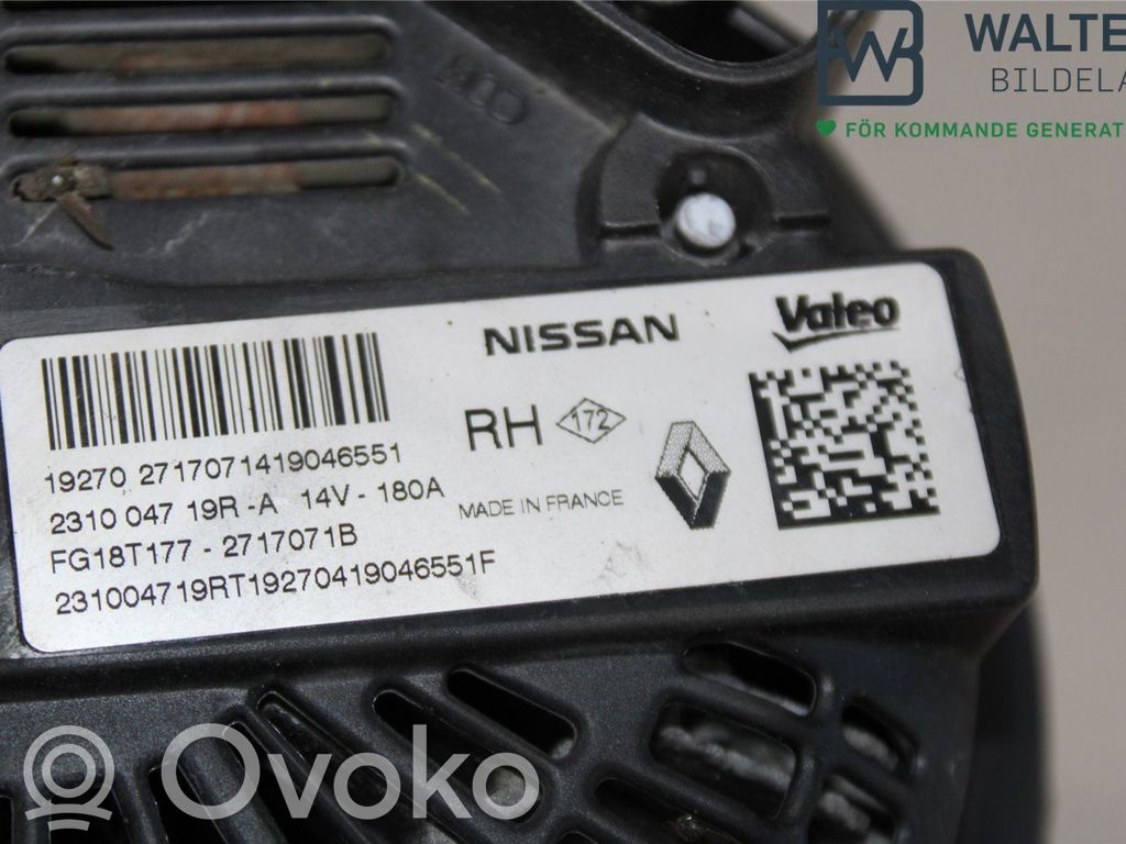 Dacia Dokker Generator/alternator 