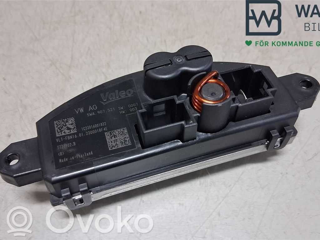 Audi A3 8Y Motor aerotermă/rezistor ventilator
