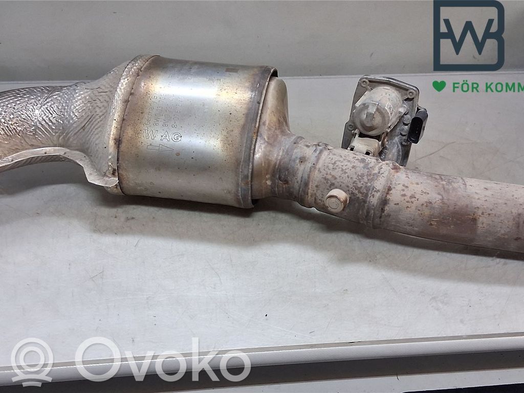Audi A6 S6 C8 4K Filtr cząstek stałych Katalizator / FAP / DPF 