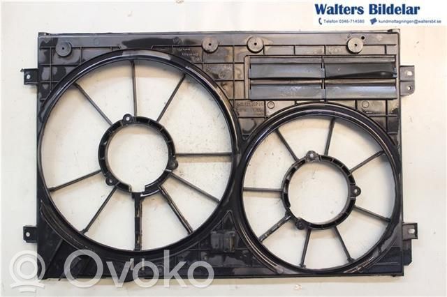 Volkswagen PASSAT B7 Convogliatore ventilatore raffreddamento del radiatore