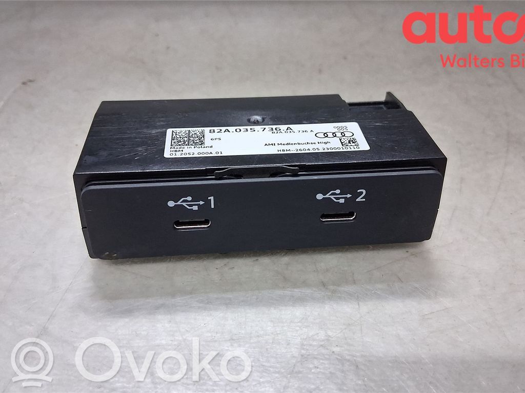 Audi A3 8Y Connettore plug in USB 