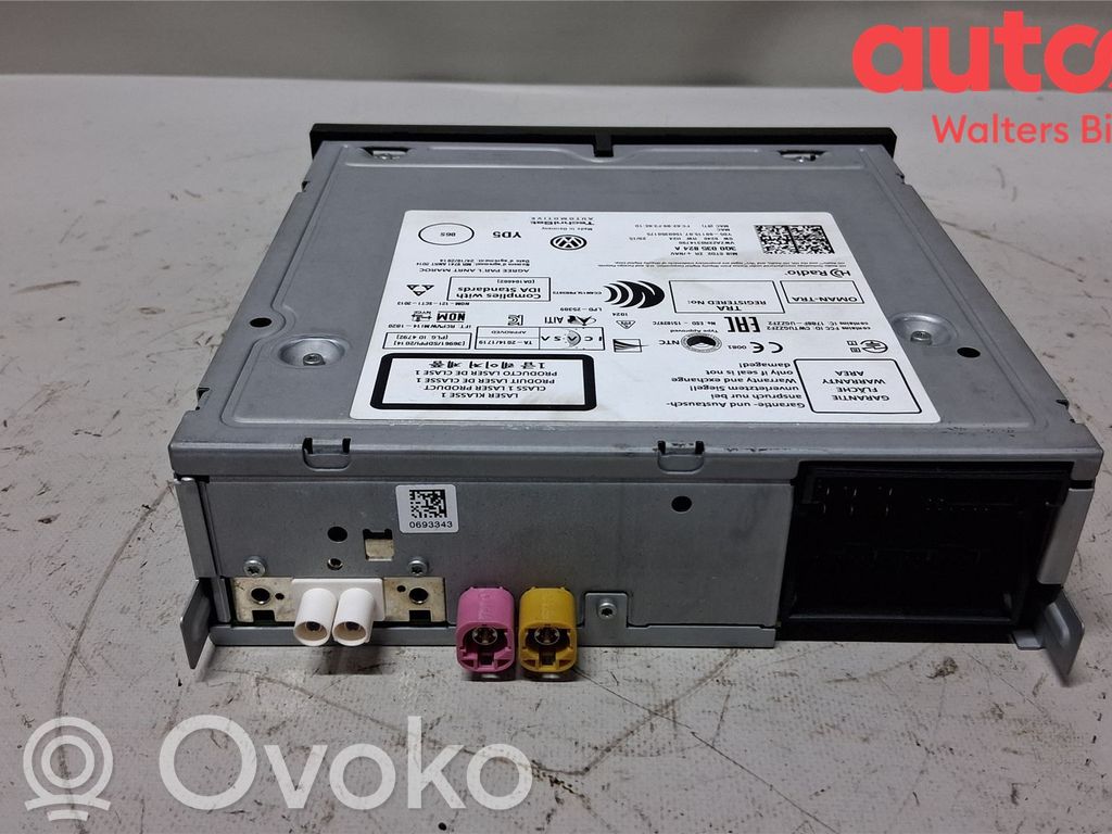 Volkswagen Golf VII Unitate principală radio/CD/DVD/GPS 