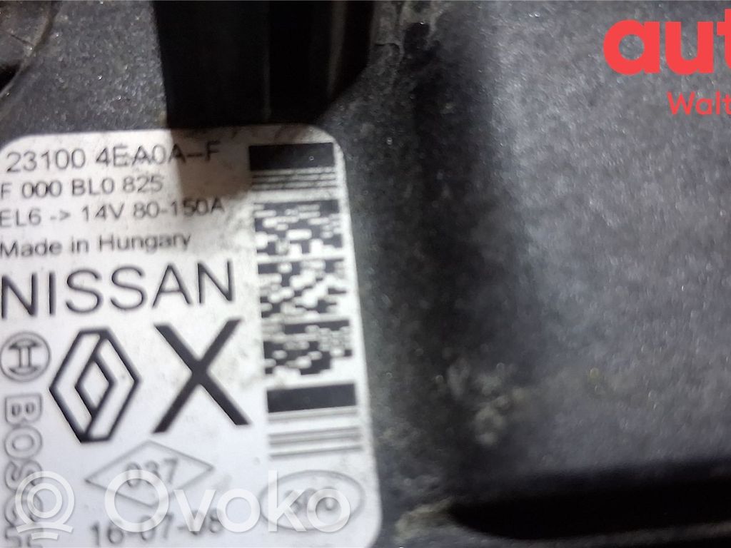Nissan Qashqai Generator/alternator 