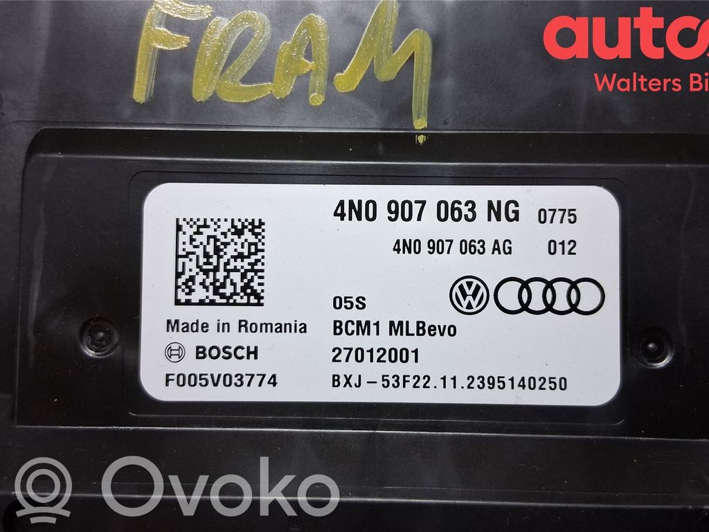 Audi e-tron Autres unités de commande / modules 
