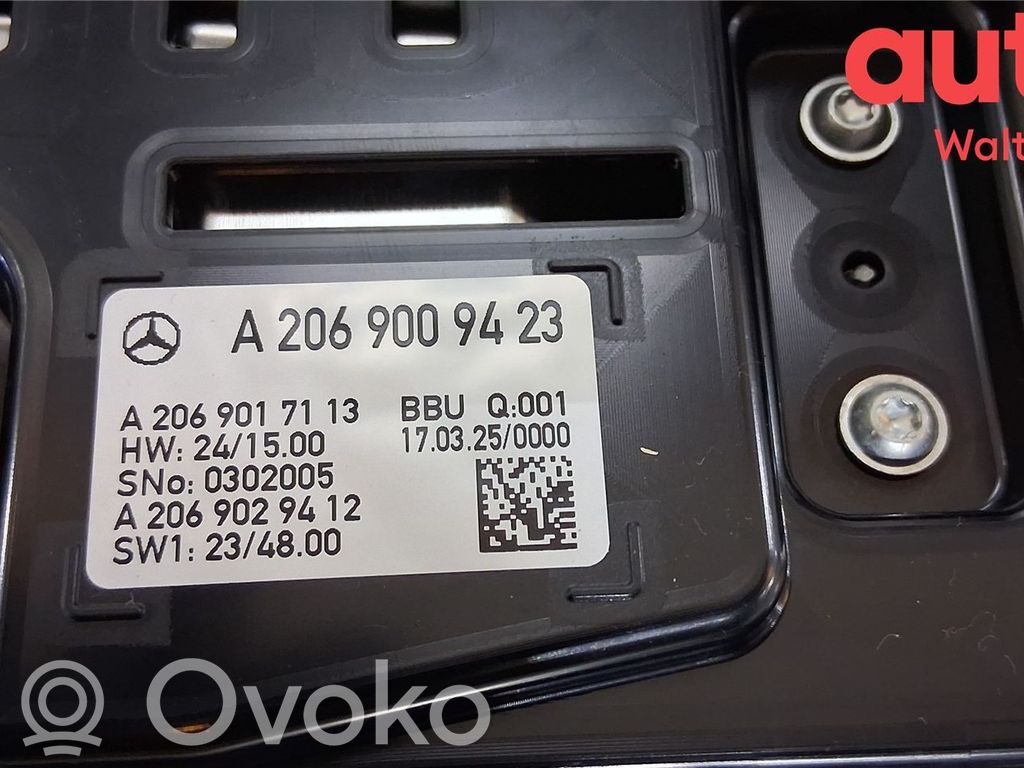 Mercedes-Benz C W206 Tachimetro (quadro strumenti) 