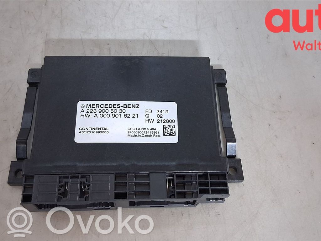Mercedes-Benz E W214 Alte unități/module de control