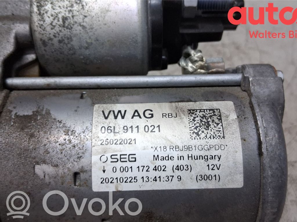 Motor de arranque   06L911024,06L911021