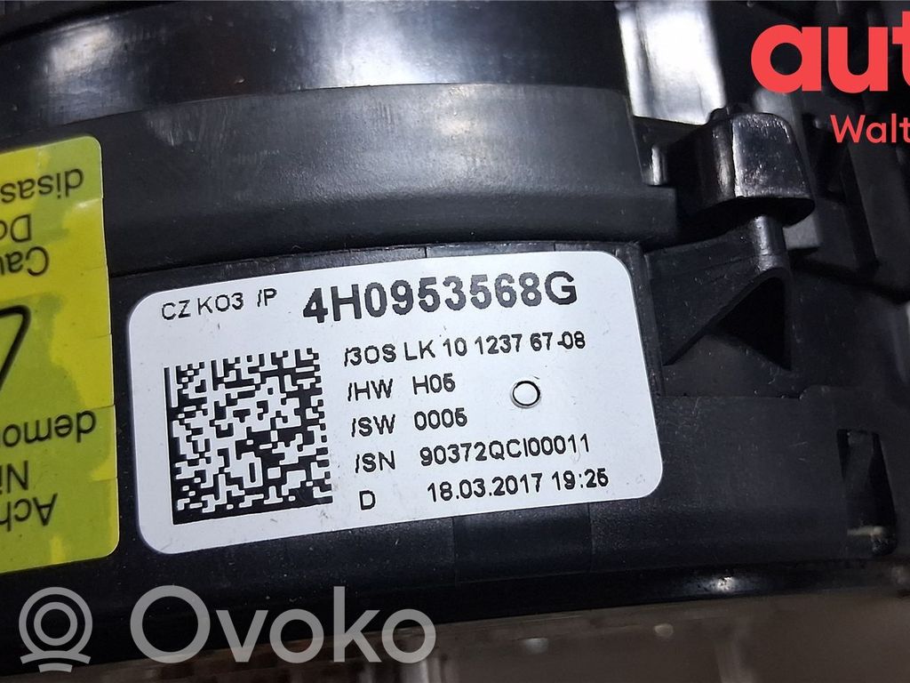 Audi A8 S8 D4 4H Manetka / Przełącznik kierunkowskazów wycieraczek 
