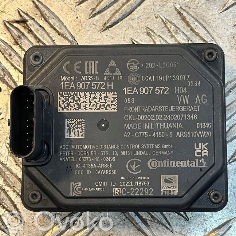 Volkswagen ID.3 Sensor de radar Distronic 