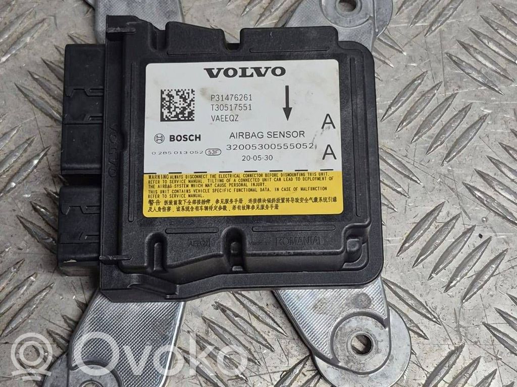 Volvo S60 Airbag control unit/module 