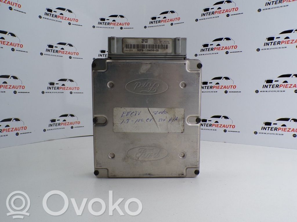 Unidad de control/módulo del motor   92FB12A650CD,SM0270
