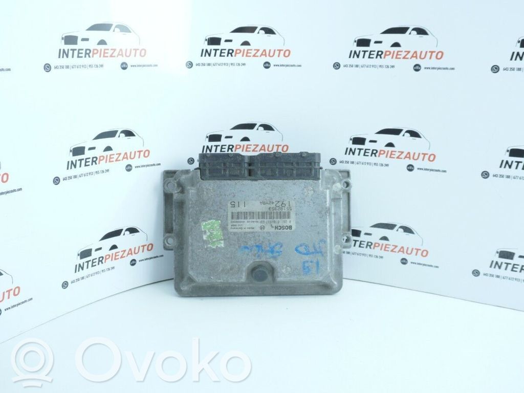 Fiat Doblo Engine control unit/module 