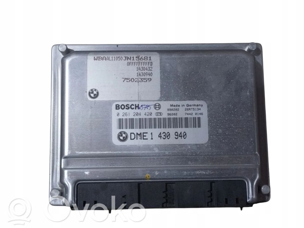 BMW 3 E46 Motorsteuergerät/-modul 
