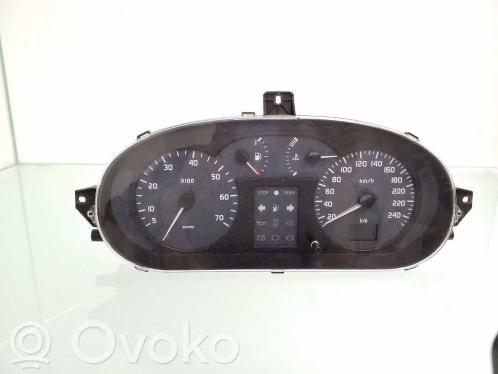 Renault Scenic I Speedometer (instrument cluster) 