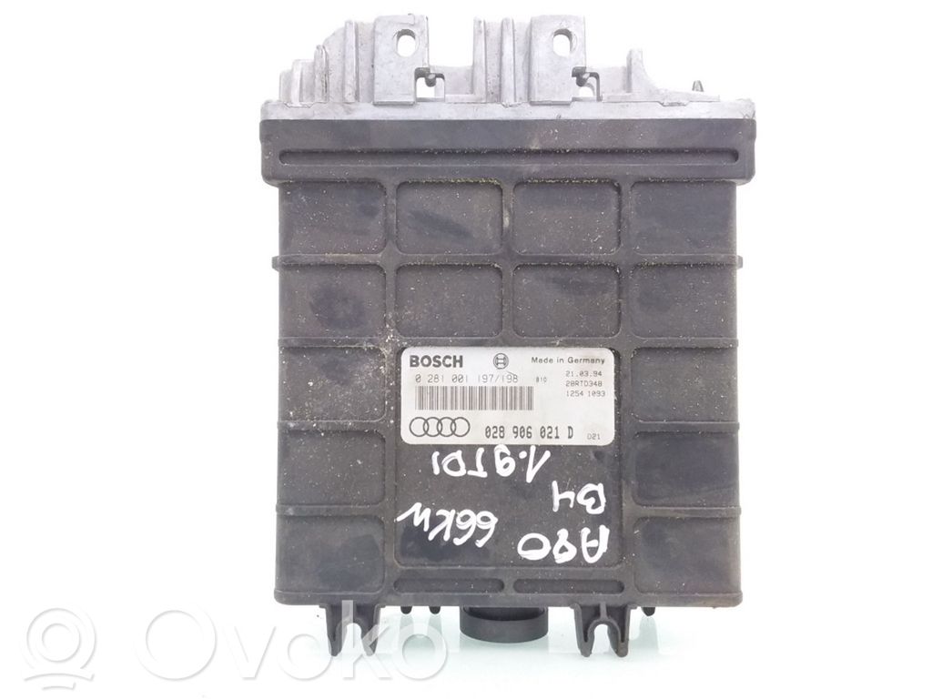 Volkswagen PASSAT B4 Engine control unit/module 