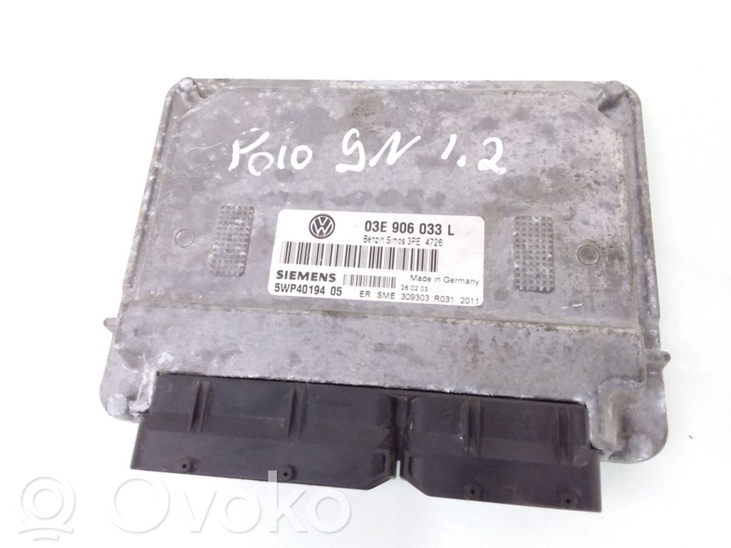 Volkswagen Polo Unitate/modul de control motor 