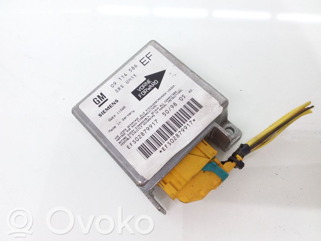 Opel Tigra A Airbag control unit/module 