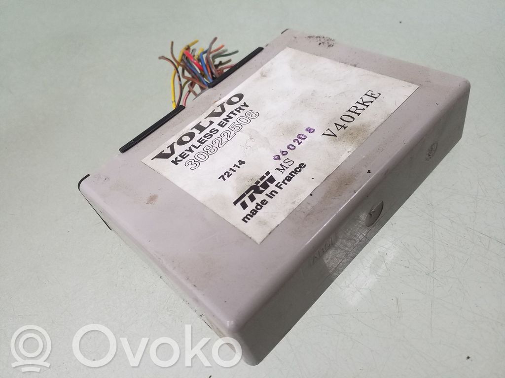 Volvo S40, V40 Keyless (KESSY) go control unit/module 