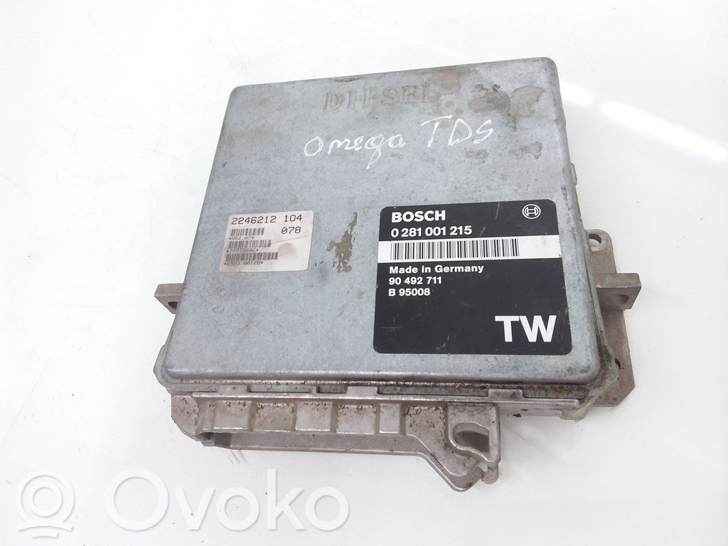 Opel Omega B1 Engine control unit/module 