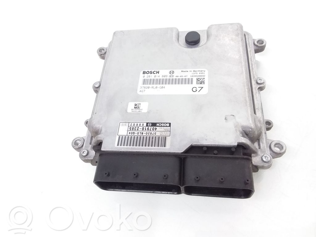 Honda Accord Engine control unit/module 