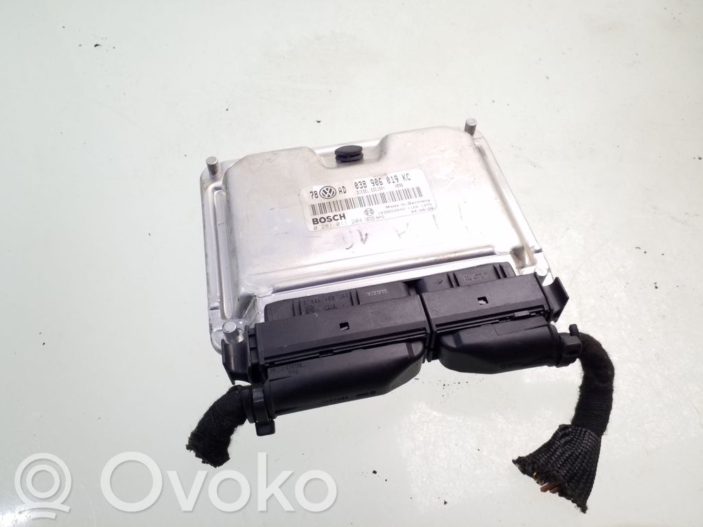Engine control unit/module   038906019KC,0281011204