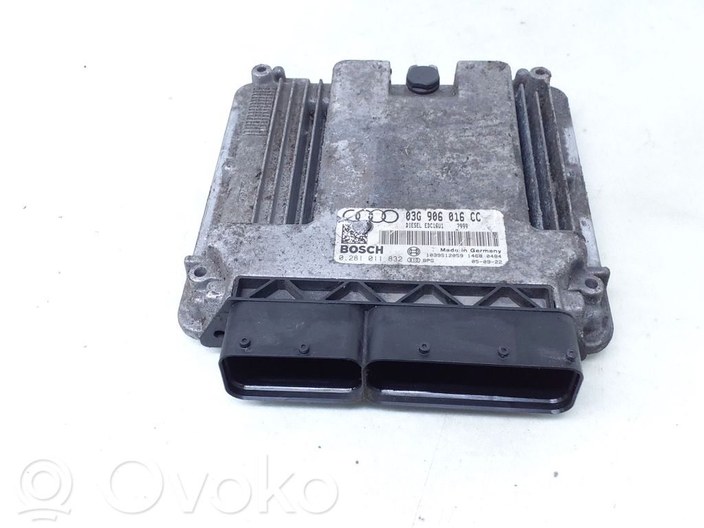 Audi A3 S3 A3 Sportback 8P Engine control unit/module 