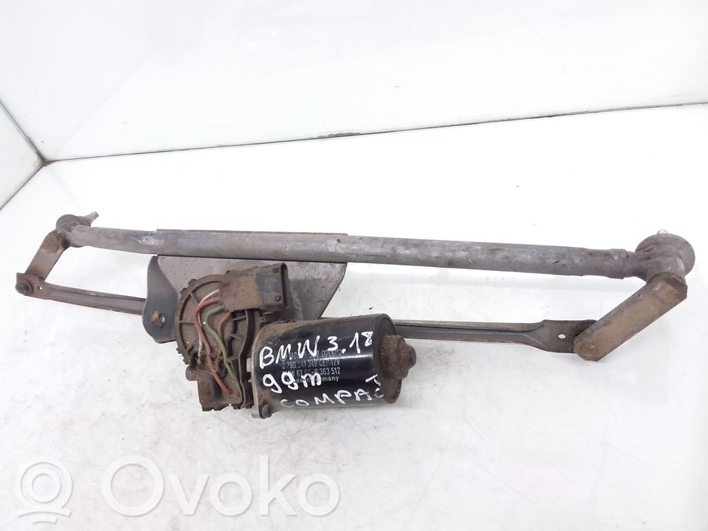 BMW 3 E36 Front wiper linkage and motor 